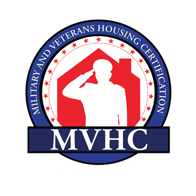 Military and Veterans Housing Certification 2025-2027 badge